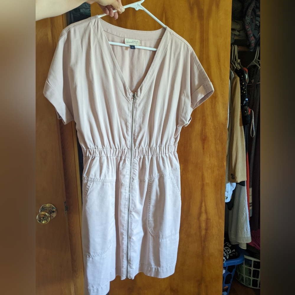 Universal Threads Zipper Front Cargo Dress
